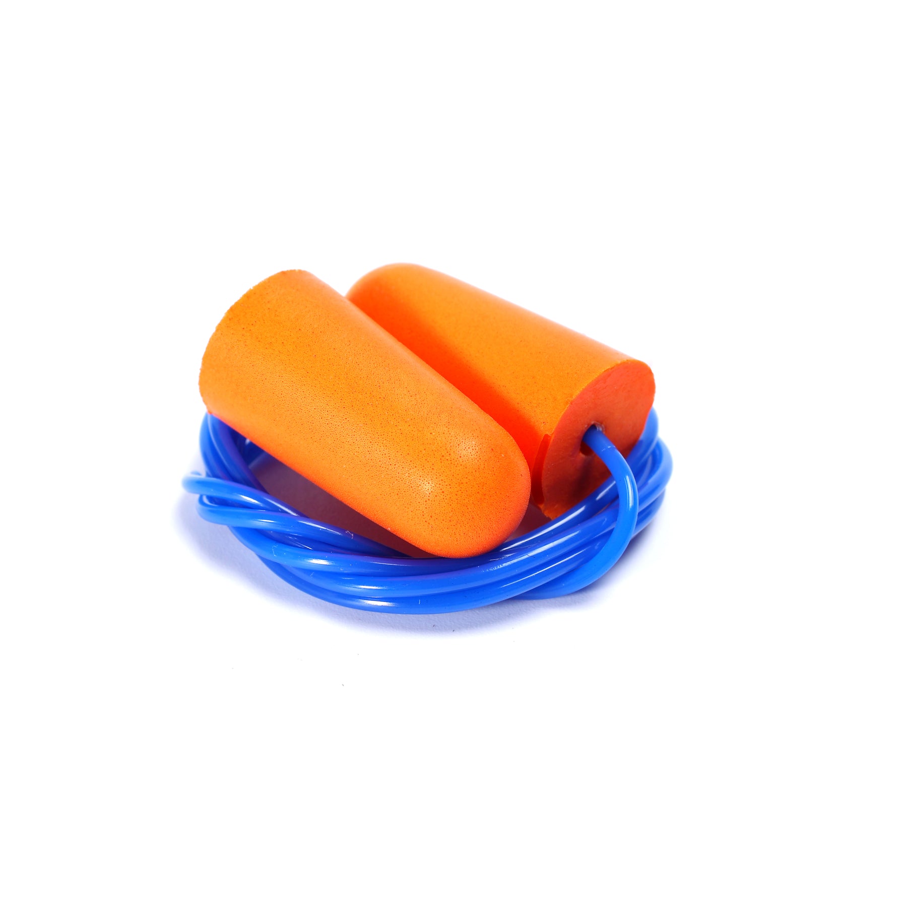 Disposable Foam Earplugs, Bullet Shape, Corded, 200 pairs